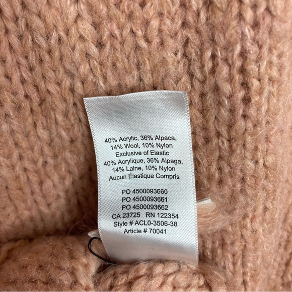 Coral Pink Knit Cosy Sweater by The Babaton Group - Picture 7 of 12